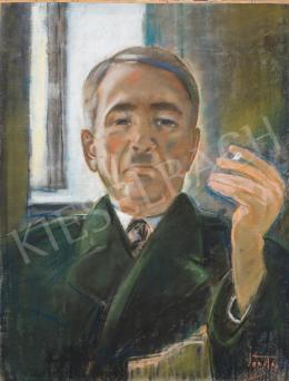 Nagy, István - Vencel Ágoston's Pastel Portrait of István Nagy. 